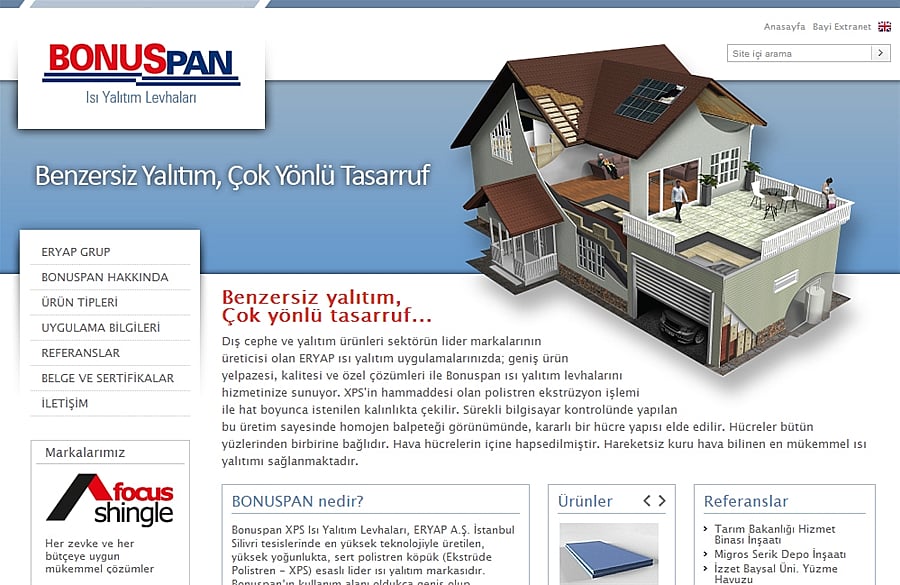 BONUSPAN - Isı Yalıtım Levhaları