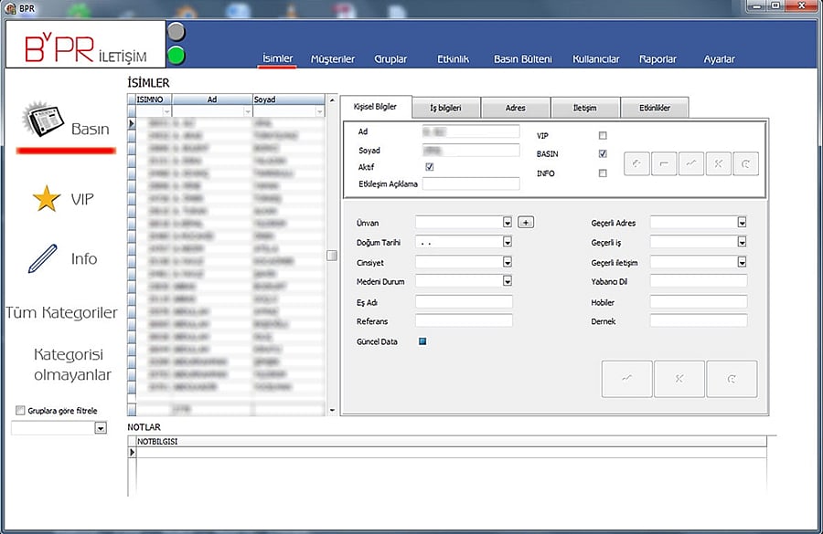 BPR - Müşteri İlişkileri Programı (CRM)