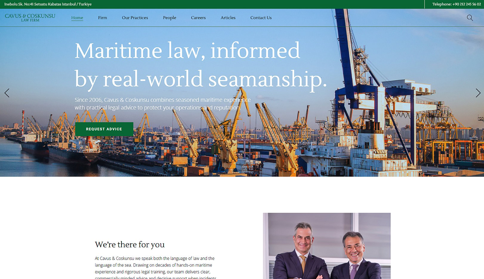 Cavus & Coskunsu | Maritime & Commercial Law Firm