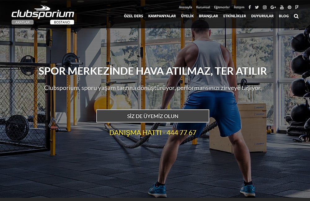 Clubsporium - Fitness & Spor Salonu v.1