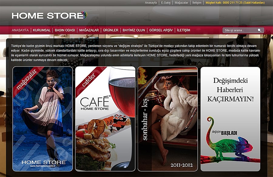 HOME STORE - Hazır Giyim v.2