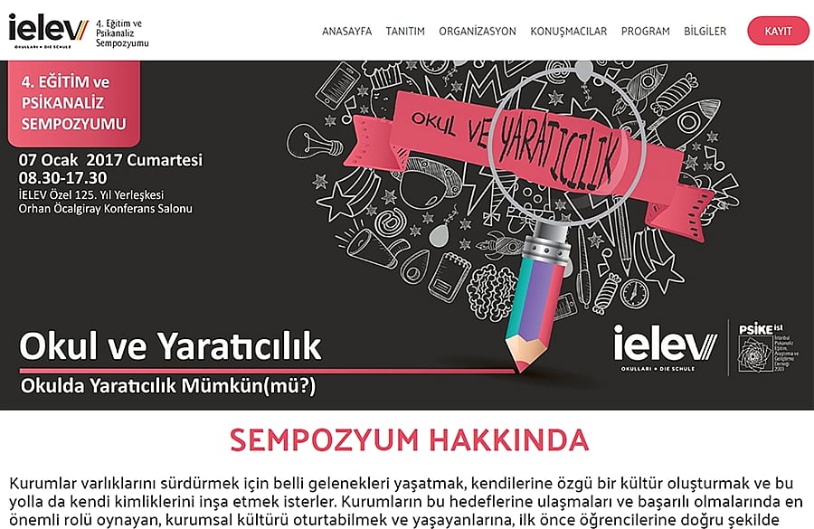 İELEV Okulları - Okul ve Gelenek Sempozyumu