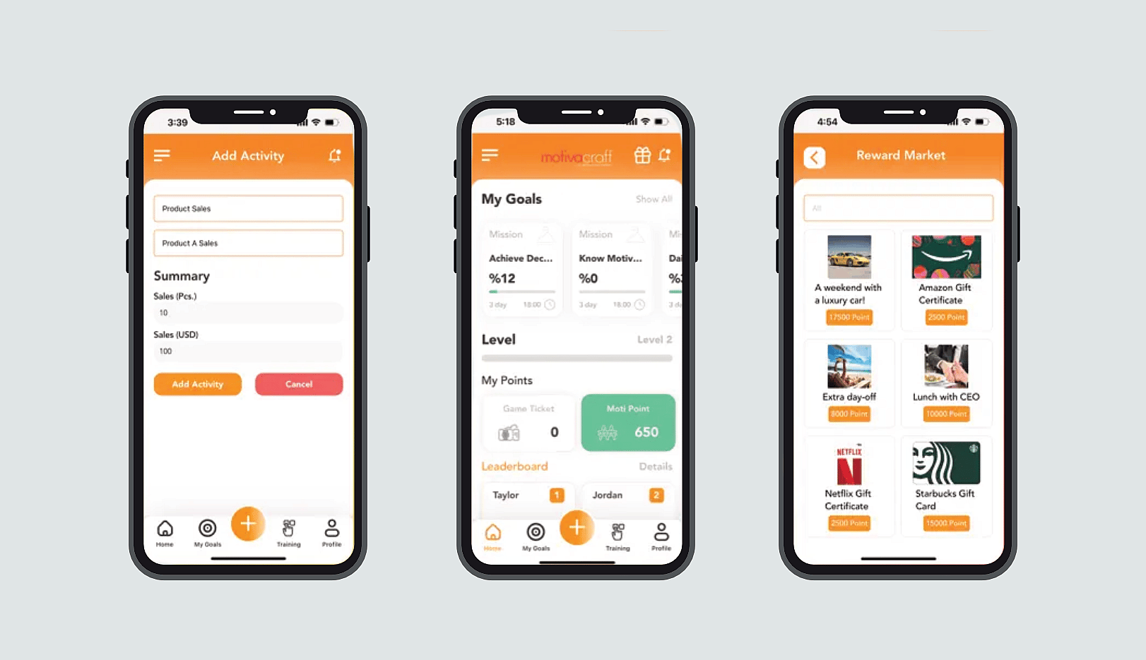 Motivacraft - Mobile IOS