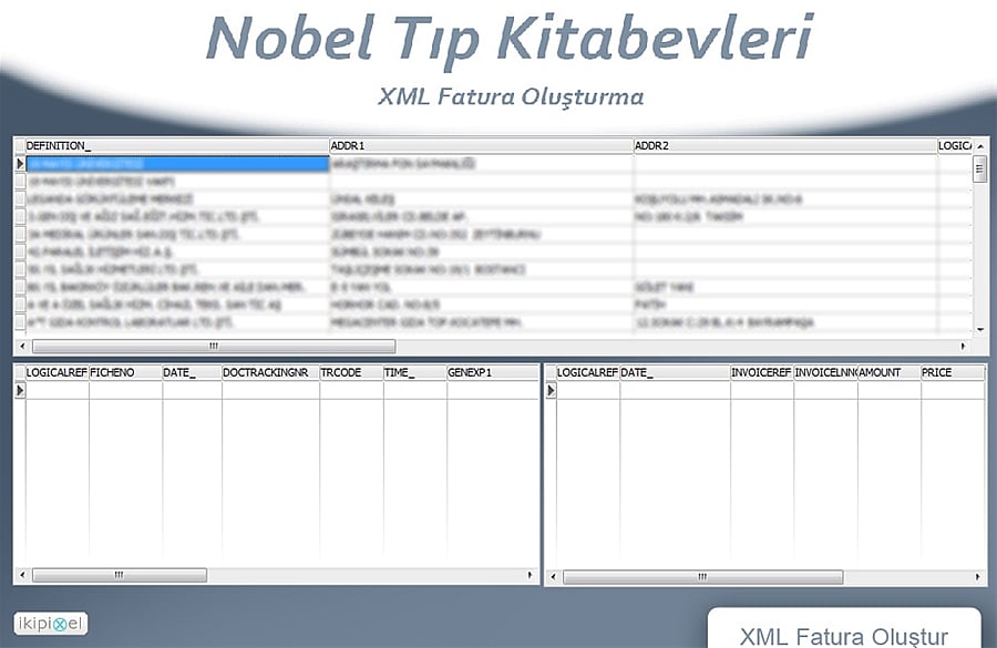 Nobel Tıp - XML Fatura Otomasyonu