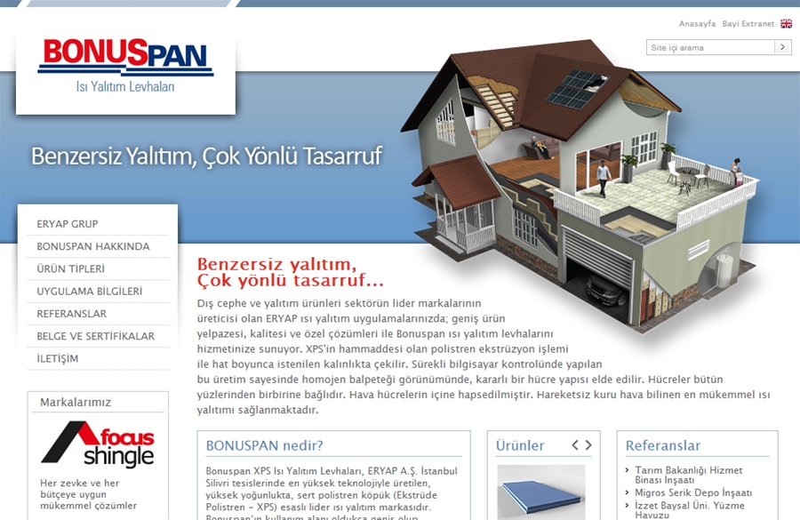 BONUSPAN - Isı Yalıtım Levhaları