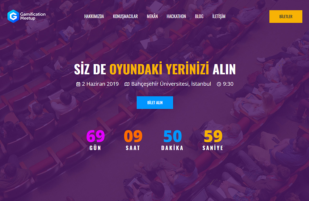 Gamification Meetup - Gamfed Türkiye 3. Oyunlaştırma Konferansı