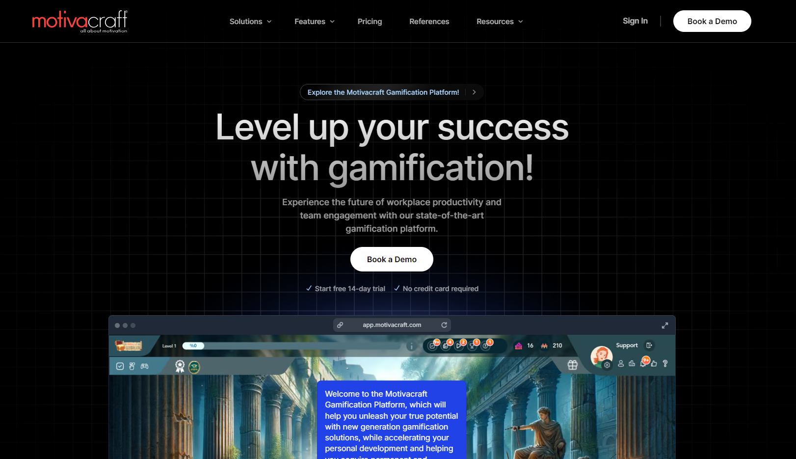 Motivacraft Gamification Platform
